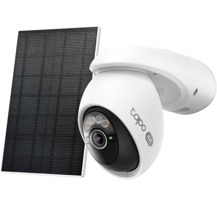 TP-Link Tapo C660 Kit Cámara de Vigilancia 4K con Panel Solar